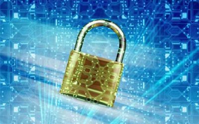 Image of a lock within a computersystem
