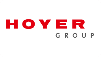 Het Logo van het logistieke bedrijf Hoyer Group