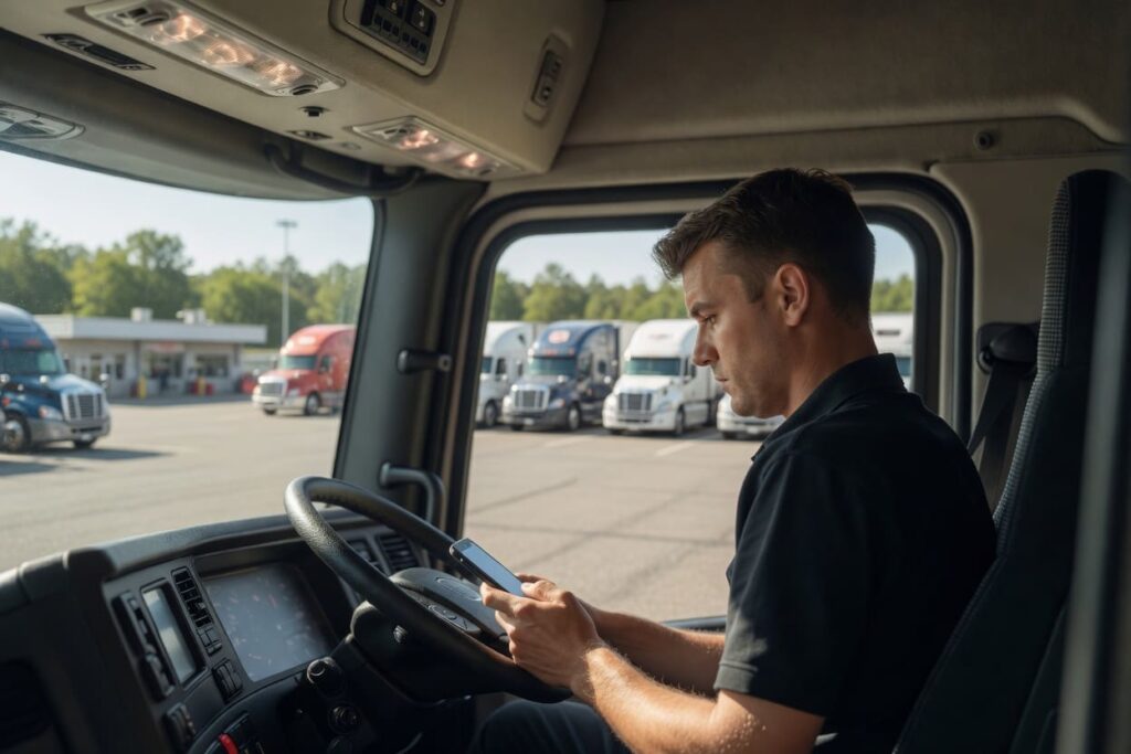 Met de driver app van Adaption voorkom je dat planners afhankelijk blijven van telefoontjes, losse berichten en handmatige terugkoppeling.