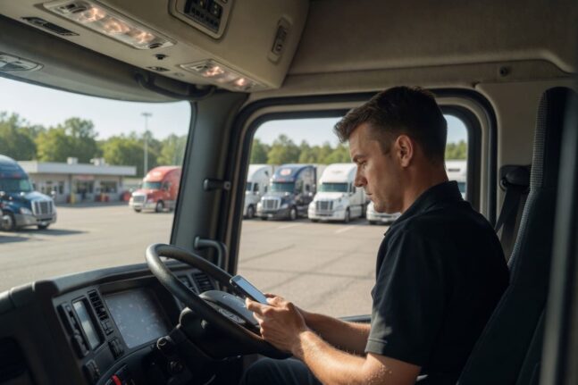 Chauffeurs-app-van-Adaption Met de driver app van Adaption voorkom je dat planners afhankelijk blijven van telefoontjes, losse berichten en handmatige terugkoppeling.