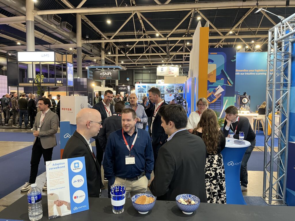 Adaption is dit jaar opnieuw aanwezig op ICT&Logistiek. Op onze stand laten we zien hoe logistieke bedrijven meer grip krijgen op hun dagelijkse operatie met slimme logistieke.