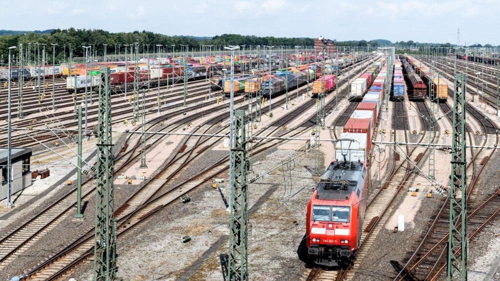 Intermodaal transport per spoor in Europa