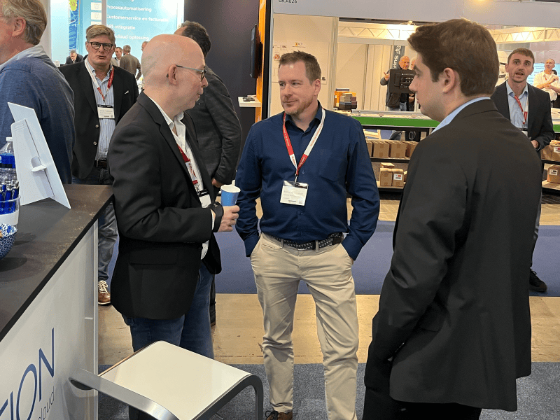 Marcel beurs Marcel Hoogenraad. Manager Marketing & Custom Solutions bij Adaption, met een sterke interesse in digitalisering, AI en de toekomst van logistieke software